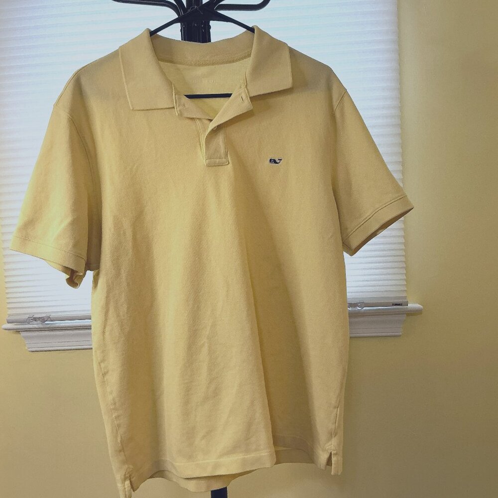 Vineyard Vines Mens Golf Club Polo Shirt Classic Fit Casual Pullover Resort Sz M